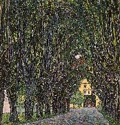 Gustav Klimt Avenue in Schloss Kammer Park china oil painting artist